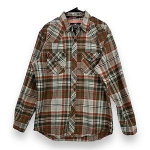 Harley-Davidson Men’s Casual Button-down Long Sleeve Shirt Size Large